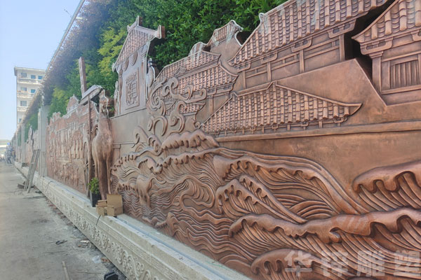 铜浮雕建筑日常保养的重要性