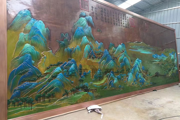 彩绘铜雕加工常见问题汇总：色彩附着与防腐处理优化方案