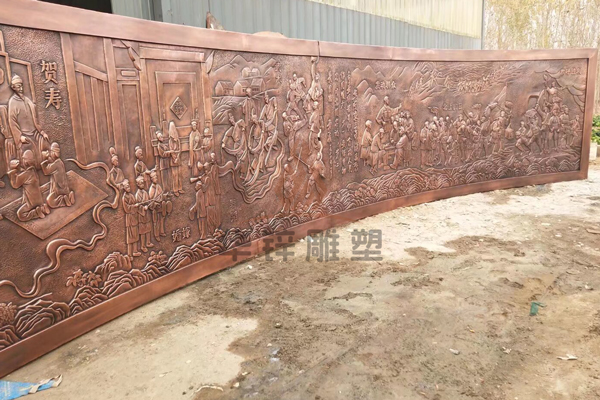 铜浮雕工艺适用于哪些场景？华锌雕塑厂家从室内装饰到城市雕塑的优势与应用解析