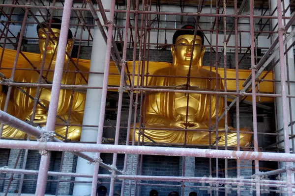 昆明曲靖红山寺 寺庙三宝佛